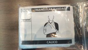 bandagem triangular